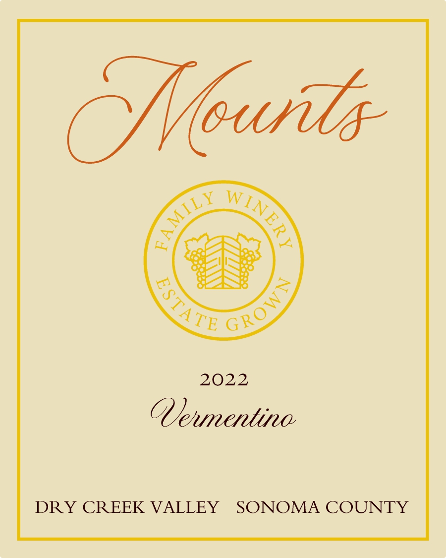 Product Image for 2022 Mounts Vermentino Estate Grown Dry Creek Valley