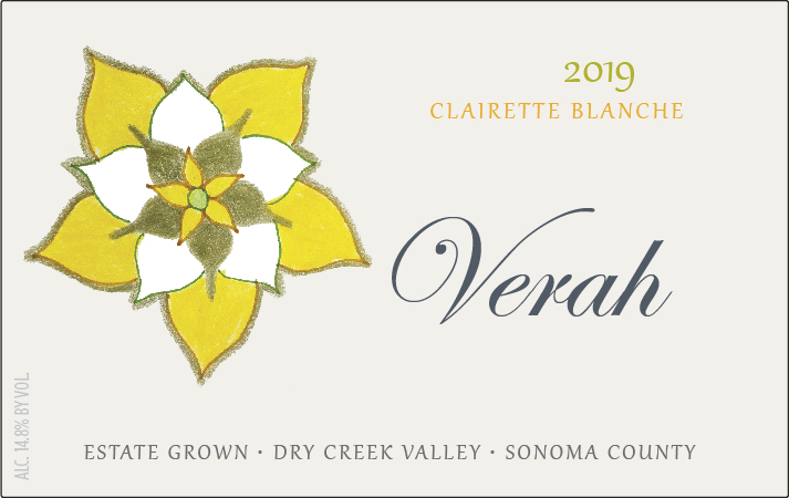 Product Image for 2019 Verah Clairette Blanche Estate Dry Creek Valley