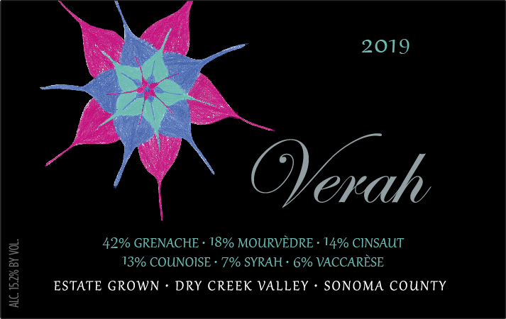 Product Image for 2019 Verah Rhône Style Red Blend Estate Dry Creek Valley